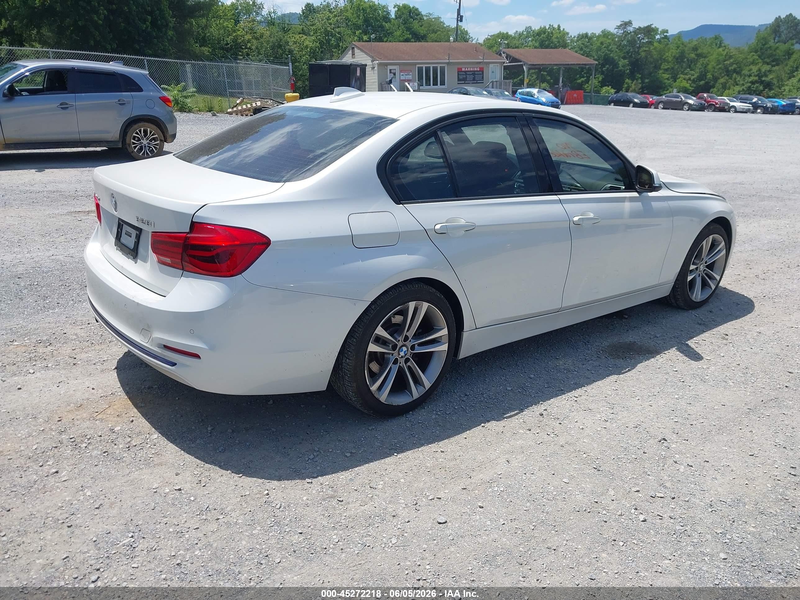 2016 Bmw 328i Xdrive Белый vin: WBA8E3G50GNT79258