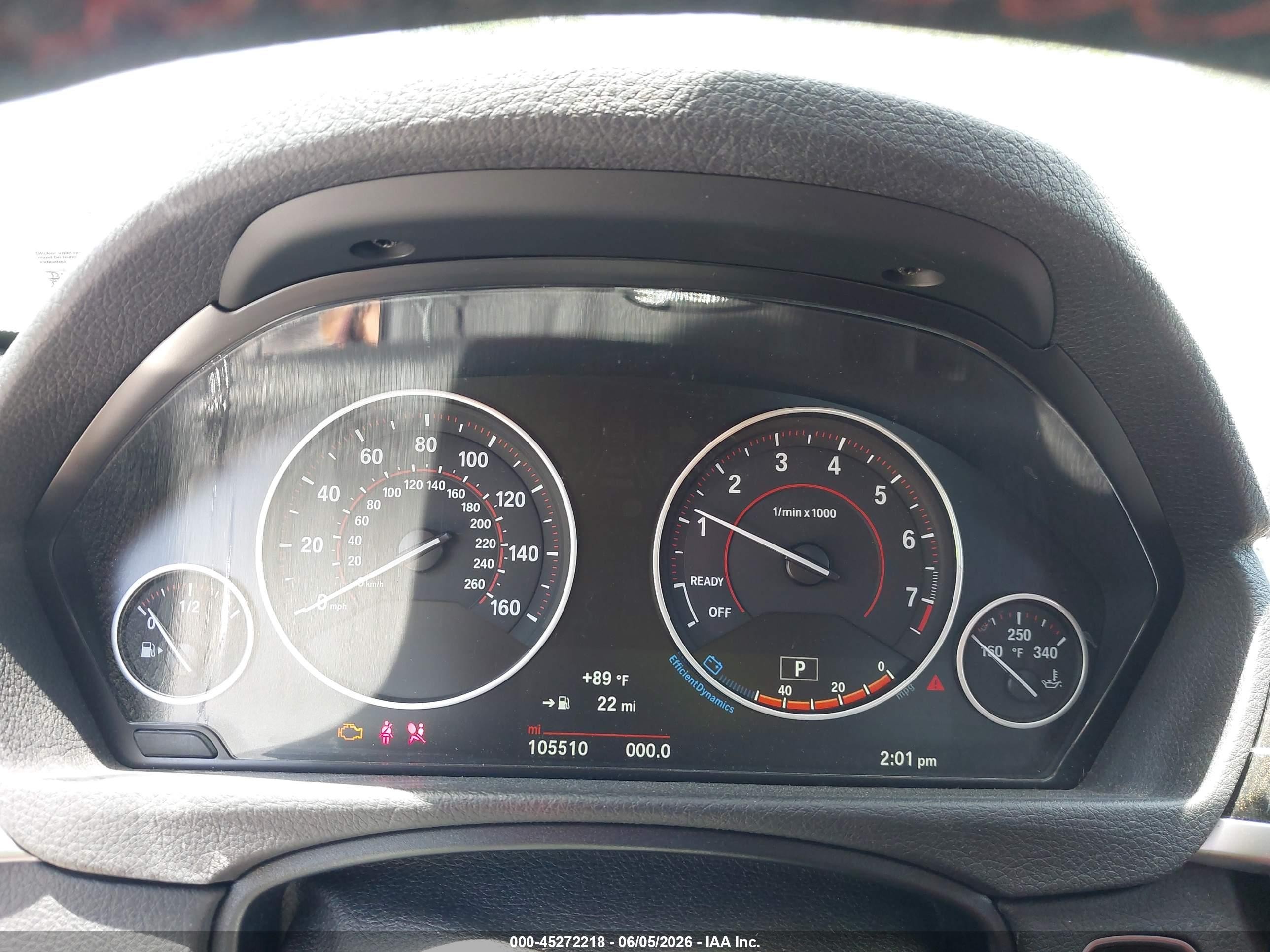 2016 Bmw 328i Xdrive Белый vin: WBA8E3G50GNT79258