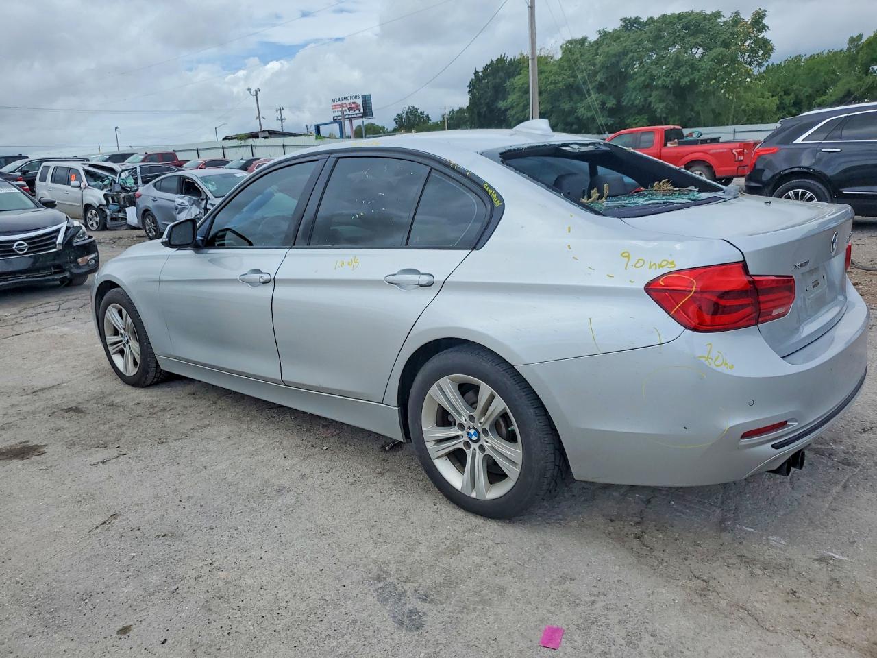 2016 Bmw 328 Xi Sulev Серебряный vin: WBA8E3G52GNT80217
