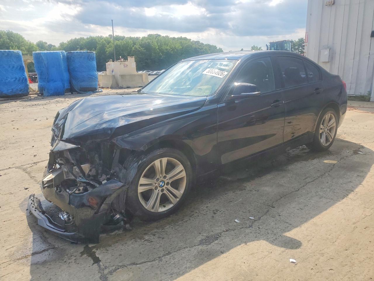 2016 Bmw 328 Xi Sulev Black vin: WBA8E3G54GNU01617