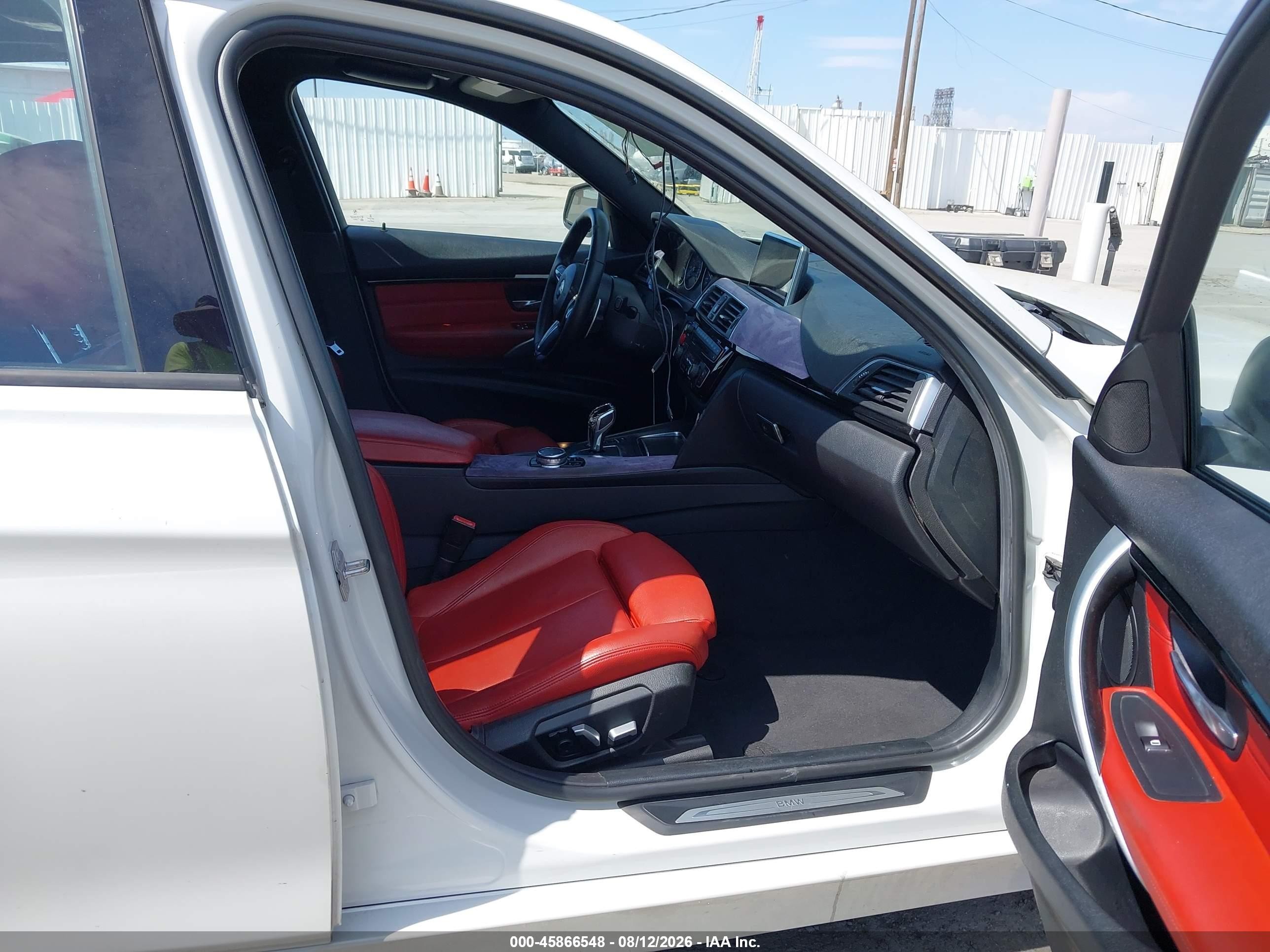 2016 Bmw 328d   White vin: WBA8E5C50GK388237