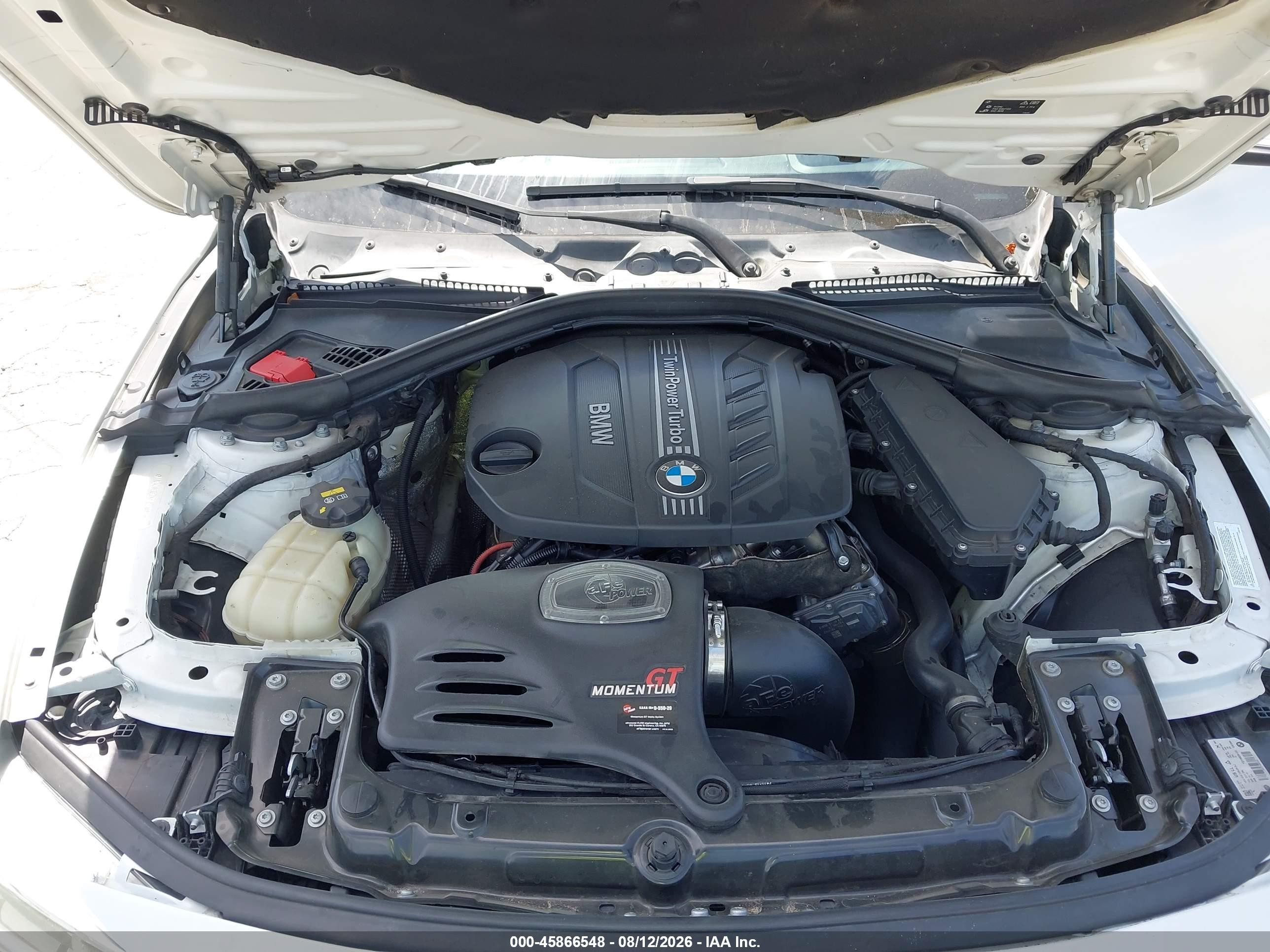 2016 Bmw 328d   White vin: WBA8E5C50GK388237