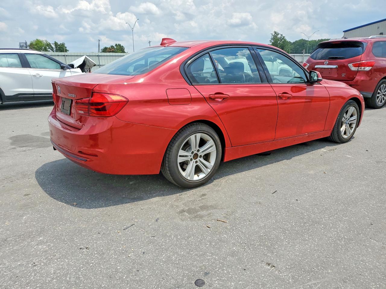 2016 Bmw 328 I Sulev Red vin: WBA8E9C52GP847682