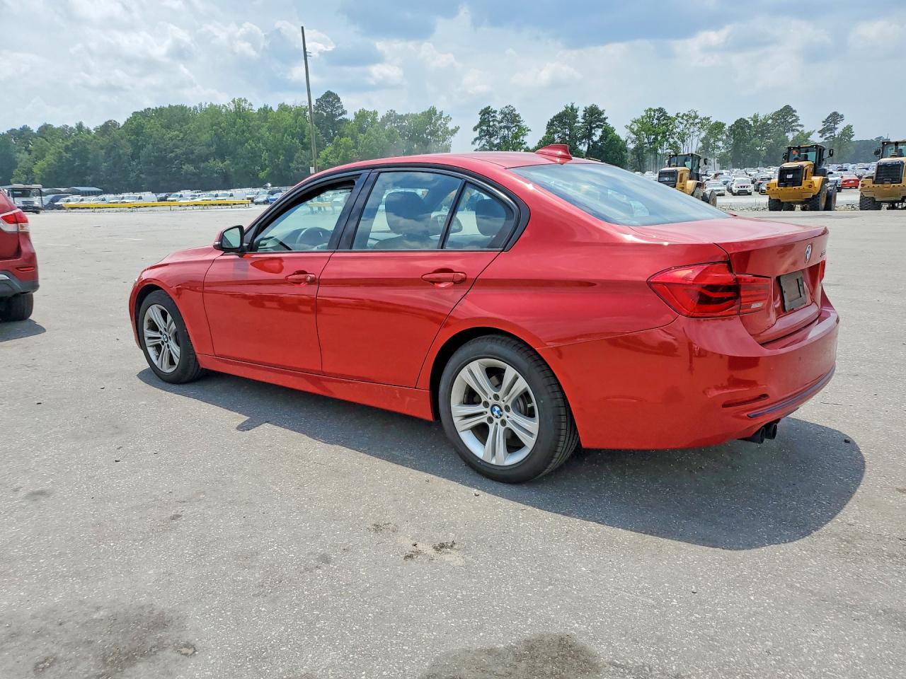 2016 Bmw 328 I Sulev Red vin: WBA8E9C52GP847682