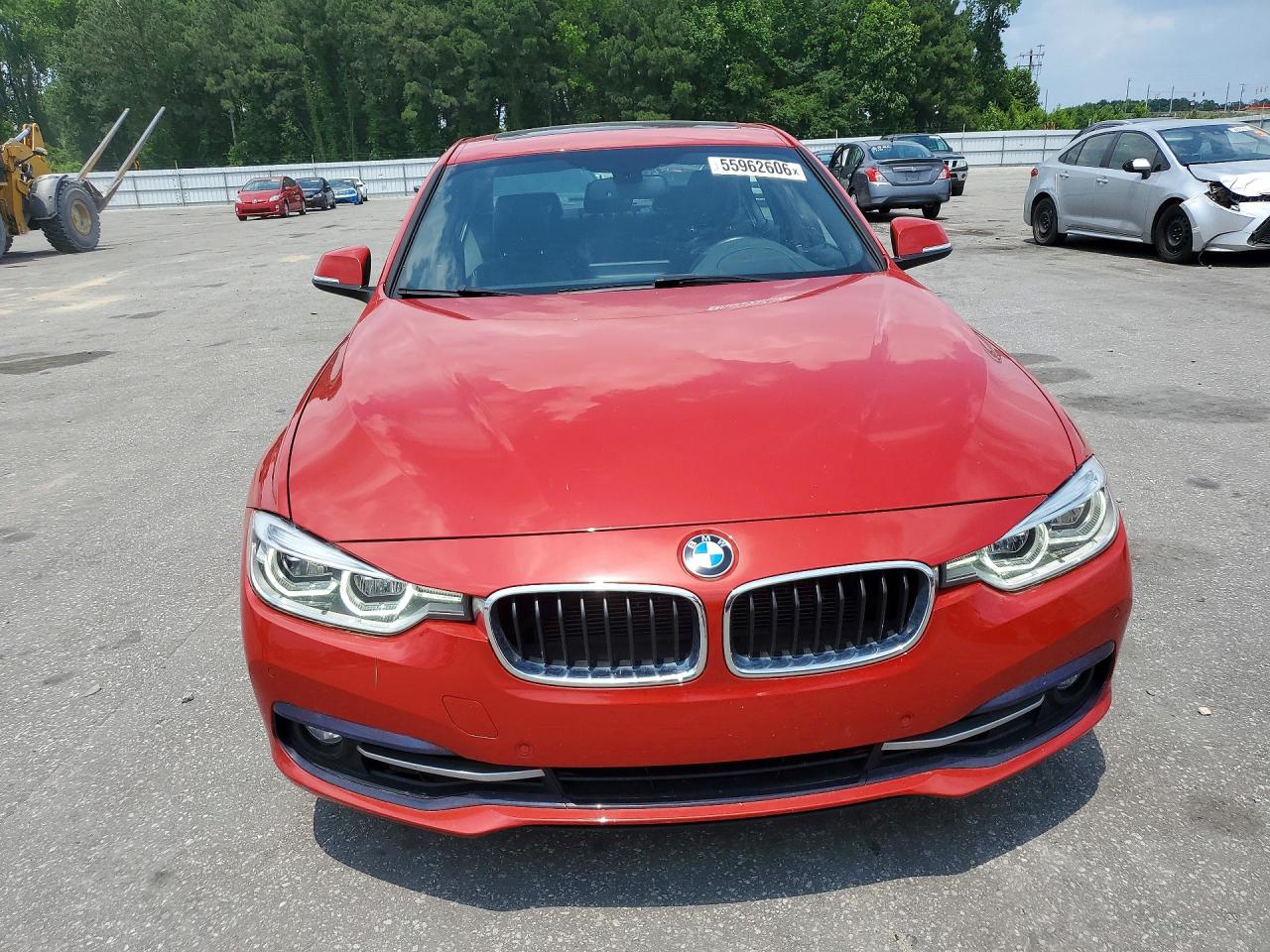 2016 Bmw 328 I Sulev Red vin: WBA8E9C52GP847682
