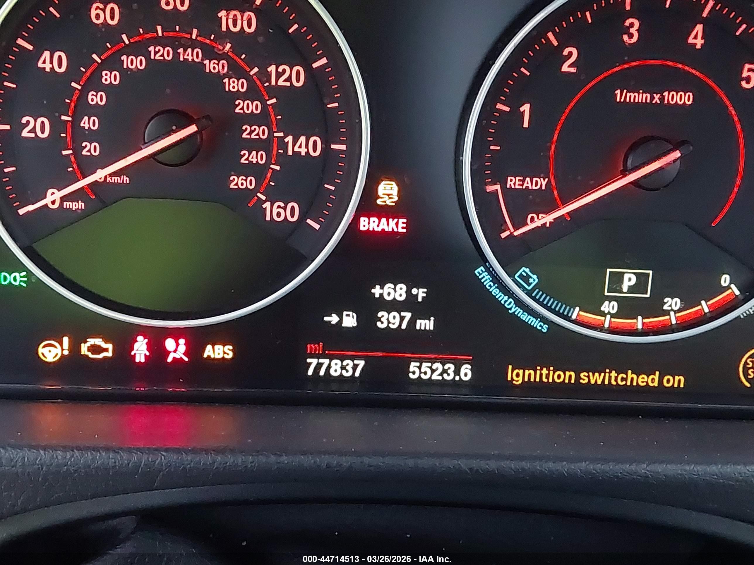 2016 Bmw 328i   Серый vin: WBA8E9G50GNT45226