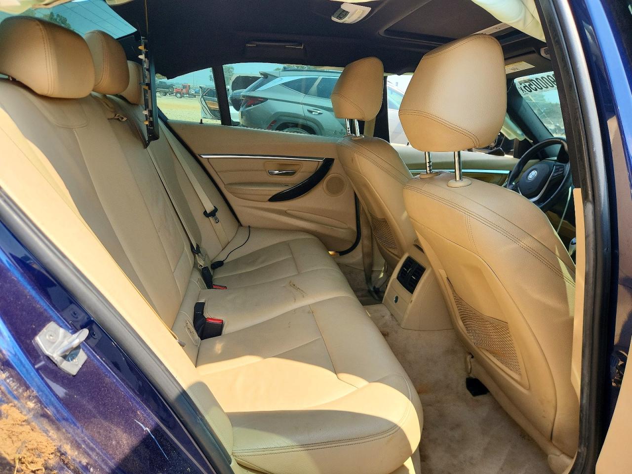 2016 Bmw 328 I Sulev Синий vin: WBA8E9G52GNU29340