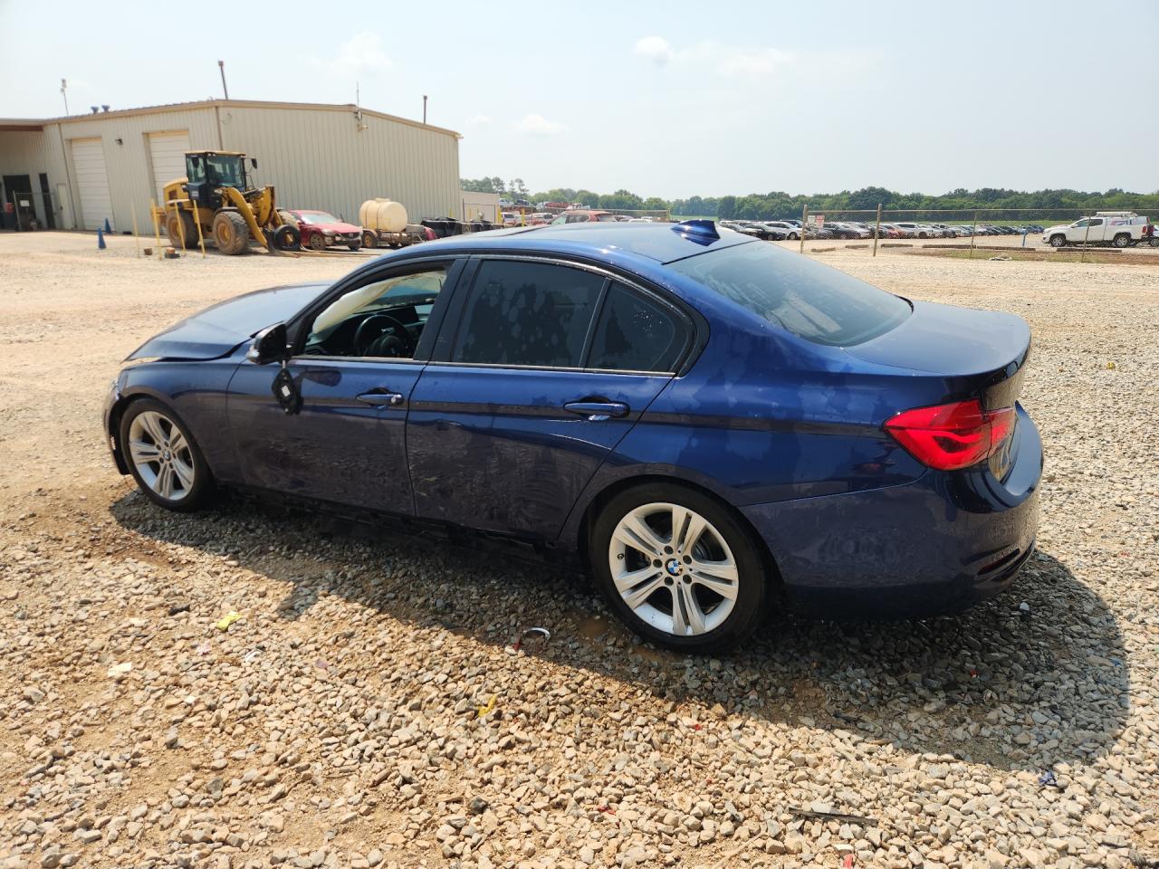 2016 Bmw 328 I Sulev Синий vin: WBA8E9G52GNU29340