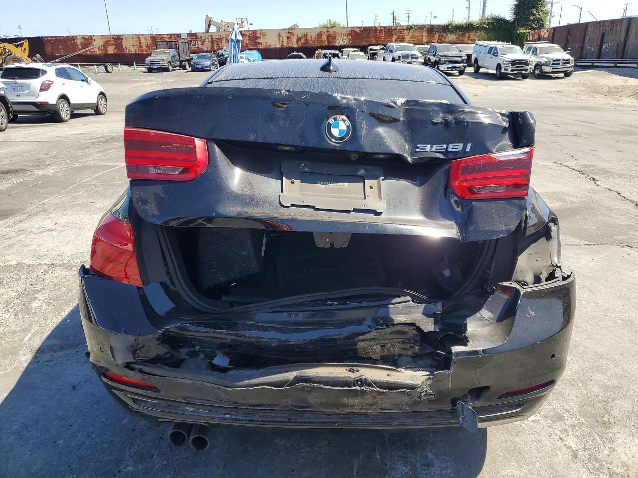 2016 Bmw 328 I Sulev Black vin: WBA8E9G56GNT81292