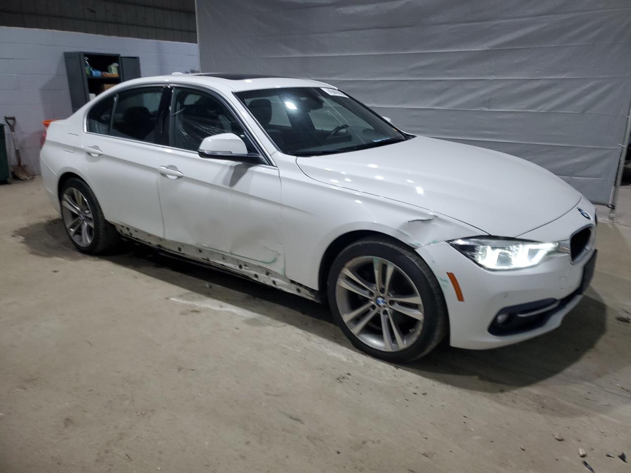 2017 Bmw 328 D Xdrive White vin: WBA8F1C59HK825711