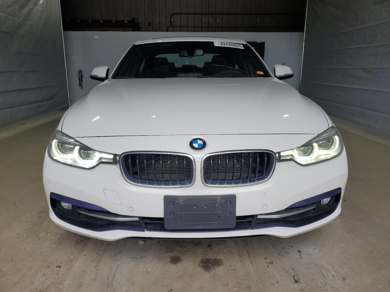 2017 Bmw 328 D Xdrive White vin: WBA8F1C59HK825711