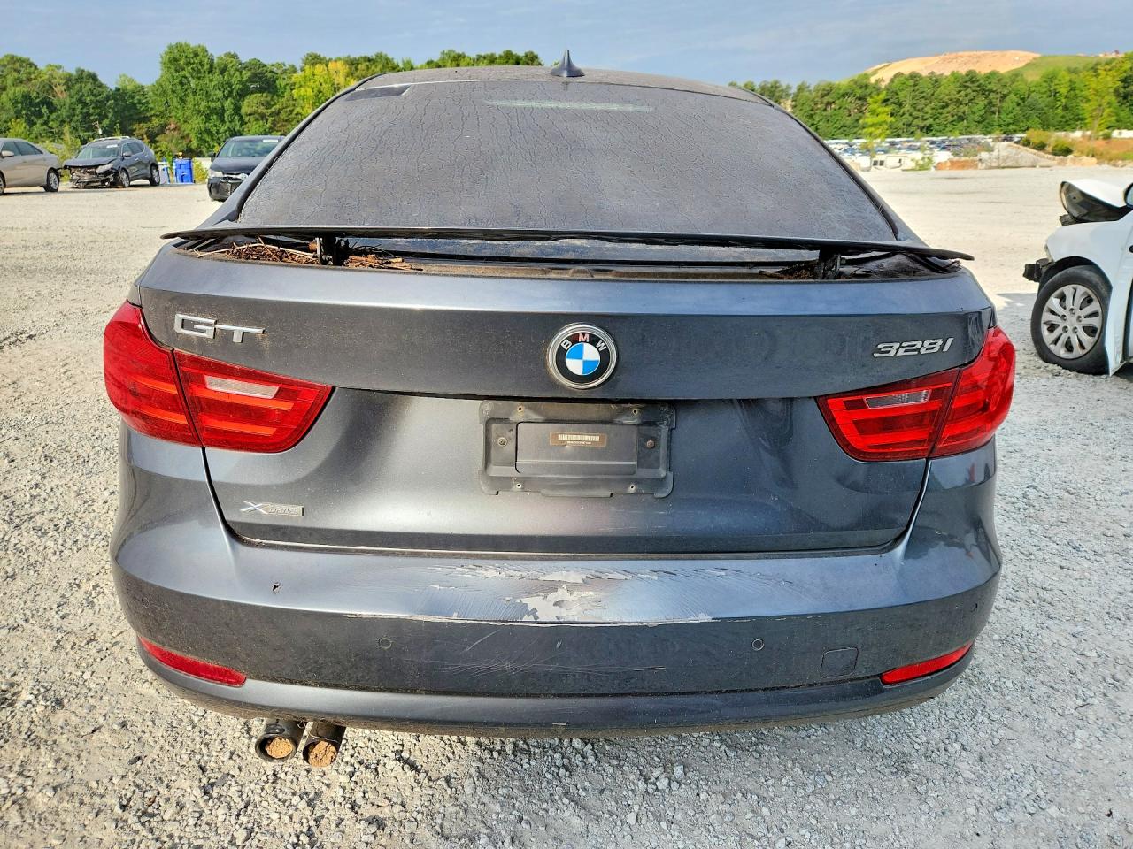 2015 Bmw 328 Xigt Sulev Gray vin: WBA8Z5C51FD671544