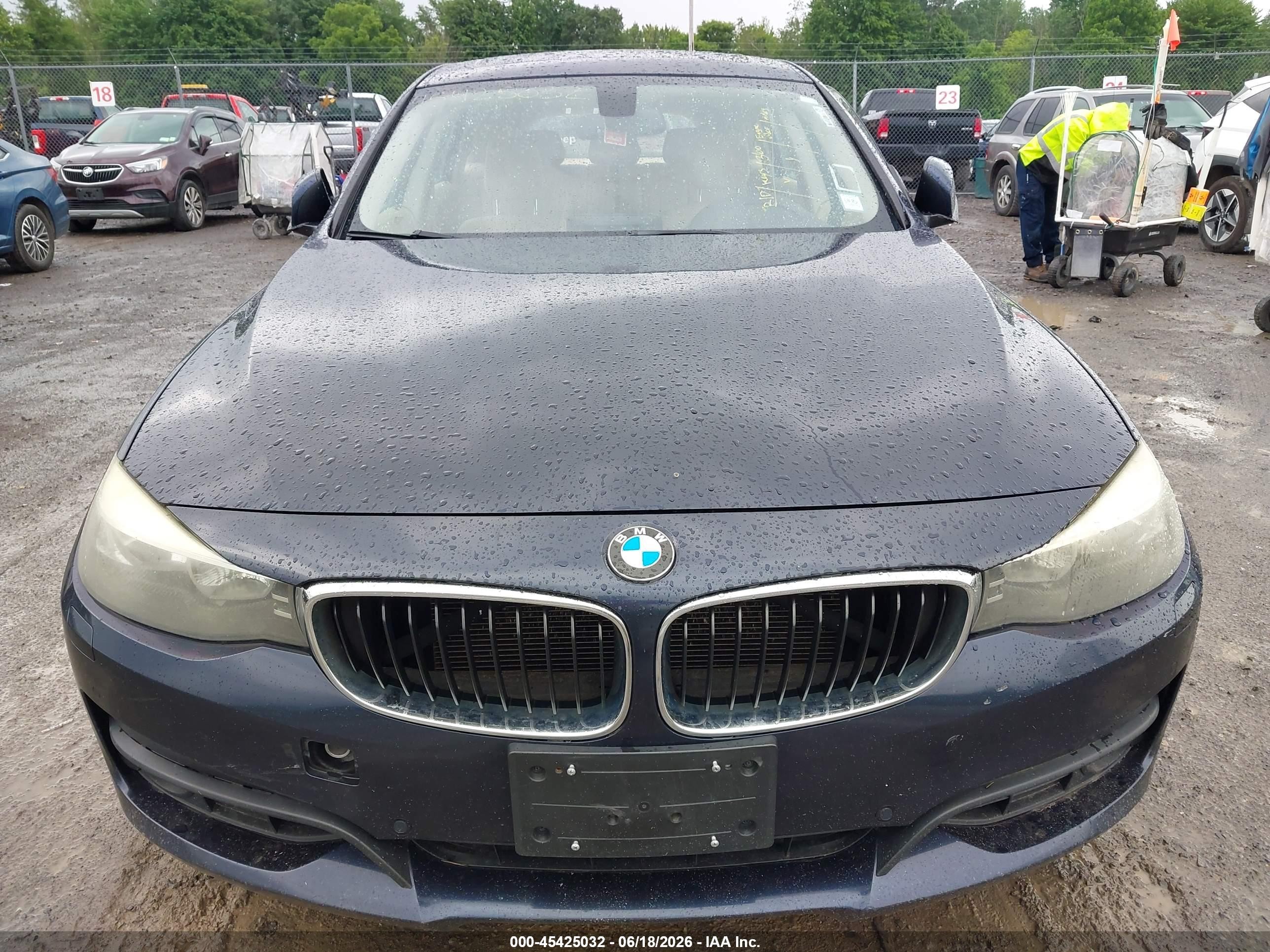 2015 Bmw 328i Gran Turismo Xdrive Dark Blue vin: WBA8Z5C52FGS36725