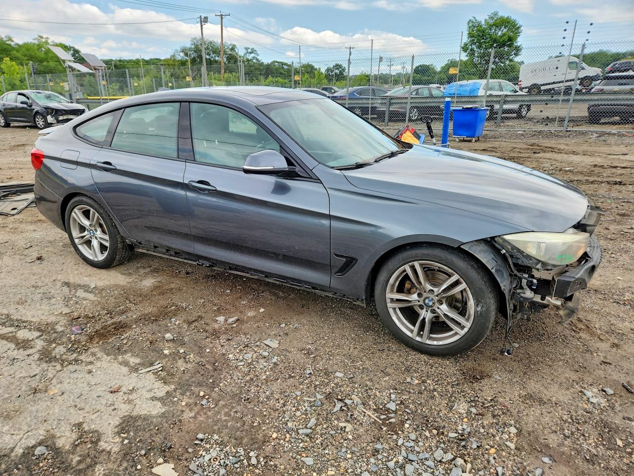 2015 Bmw 328 Xigt Sulev Gray vin: WBA8Z5C58FGS36244