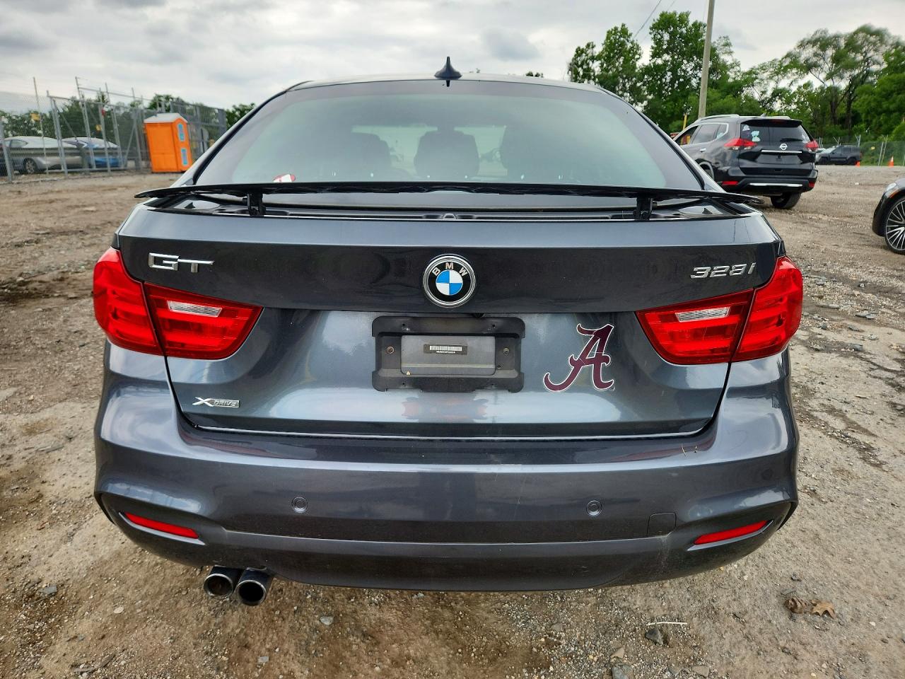 2015 Bmw 328 Xigt Sulev Gray vin: WBA8Z5C58FGS36244