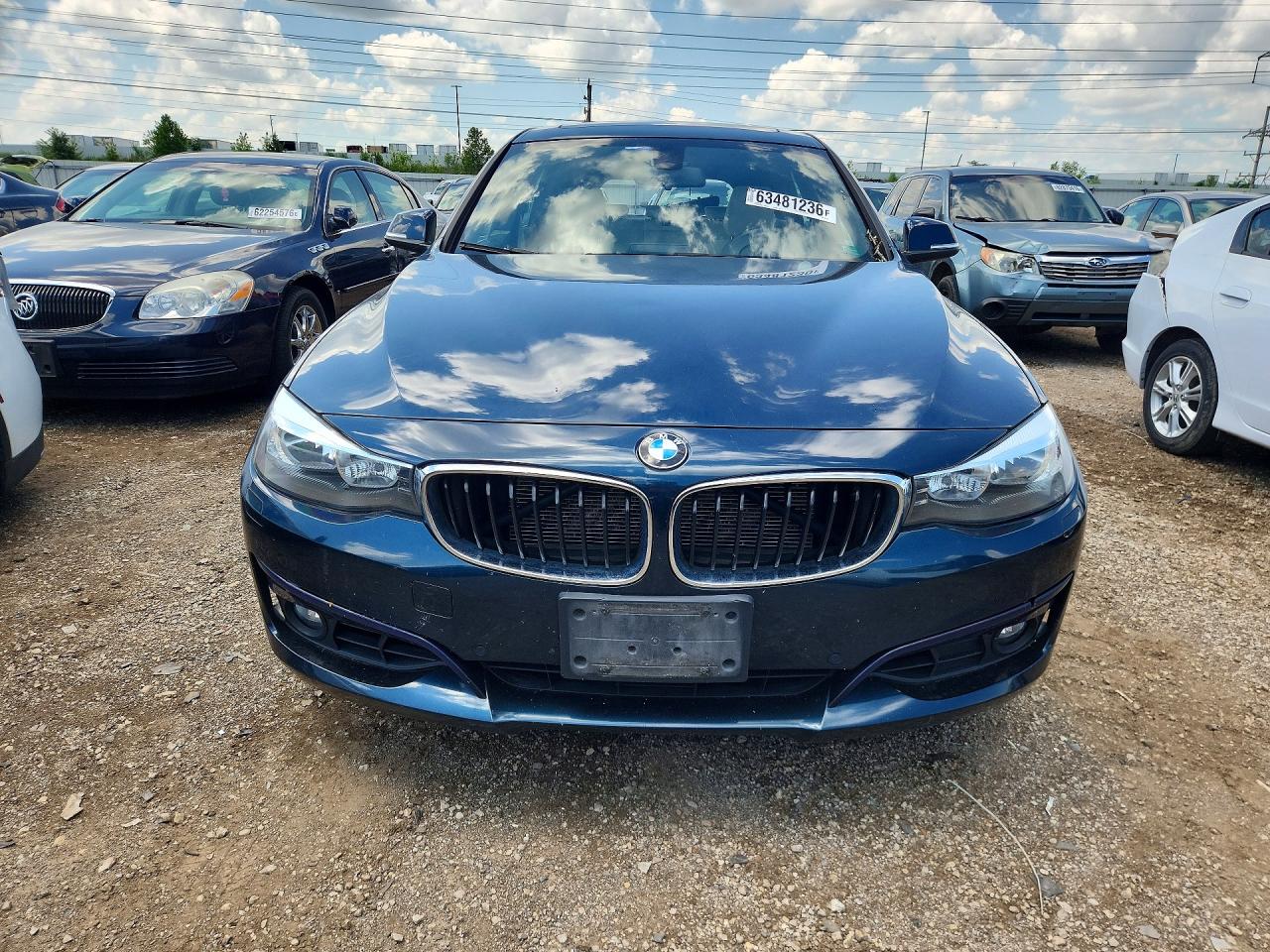 2016 Bmw 328 Xigt Sulev Blue vin: WBA8Z5C58GG501584