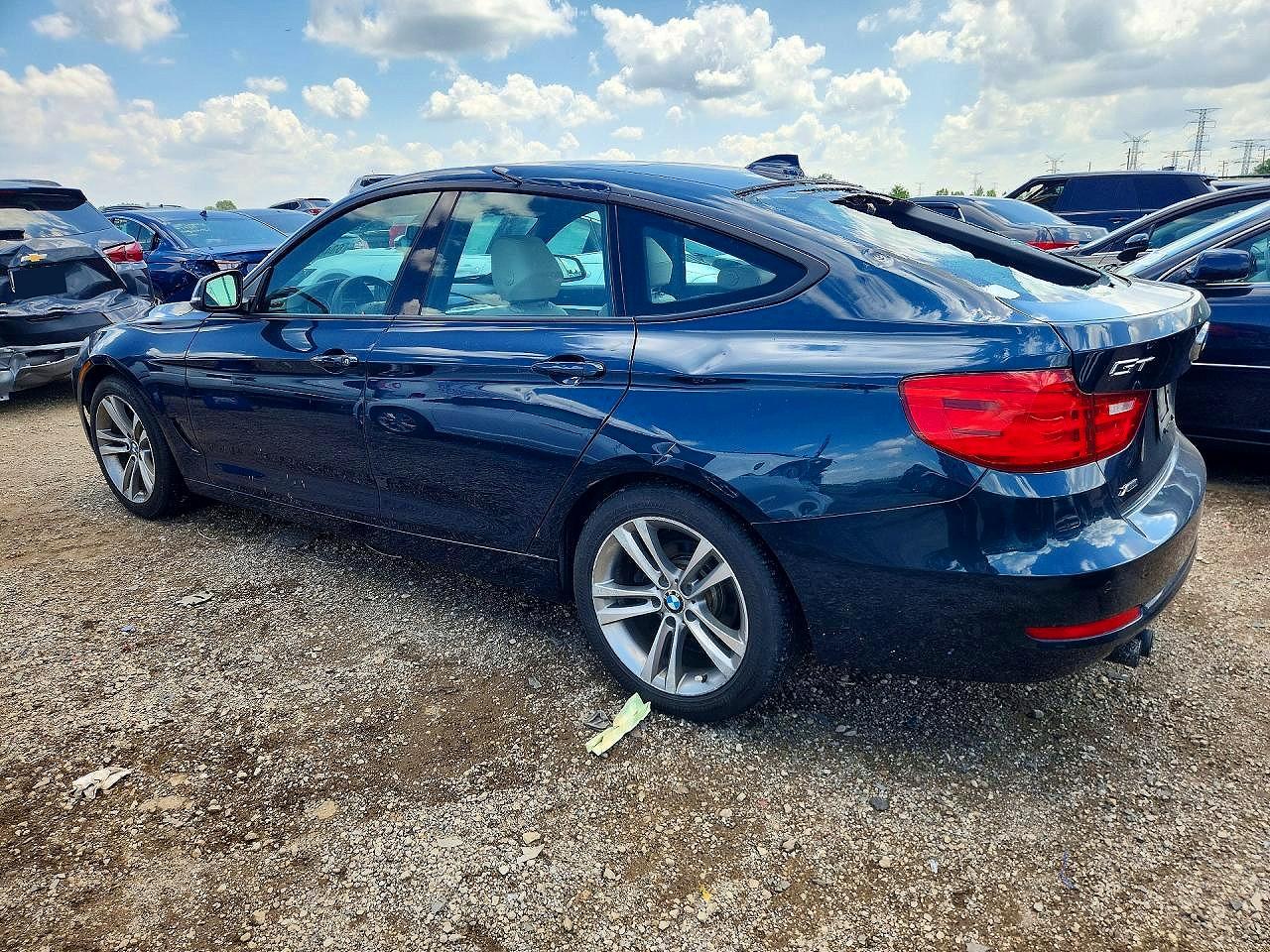 2016 Bmw 328 Xigt Sulev Blue vin: WBA8Z5C58GG501584