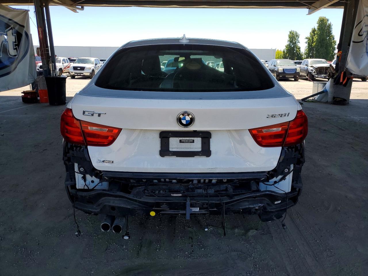2015 Bmw 328 Xigt Sulev Белый vin: WBA8Z5C5XFGS36987