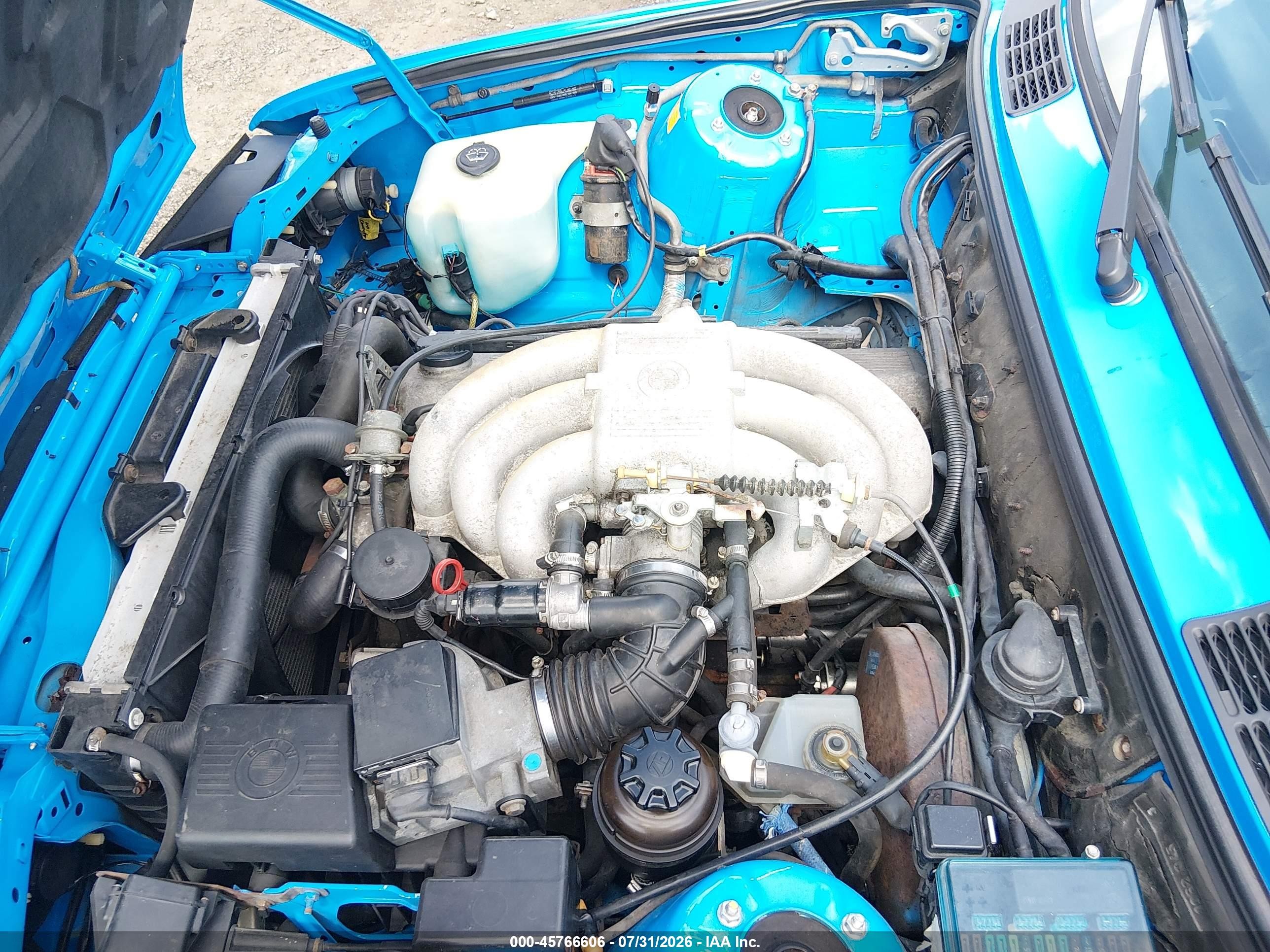1988 Bmw 325 Is Blue vin: WBAAA1308J4141831