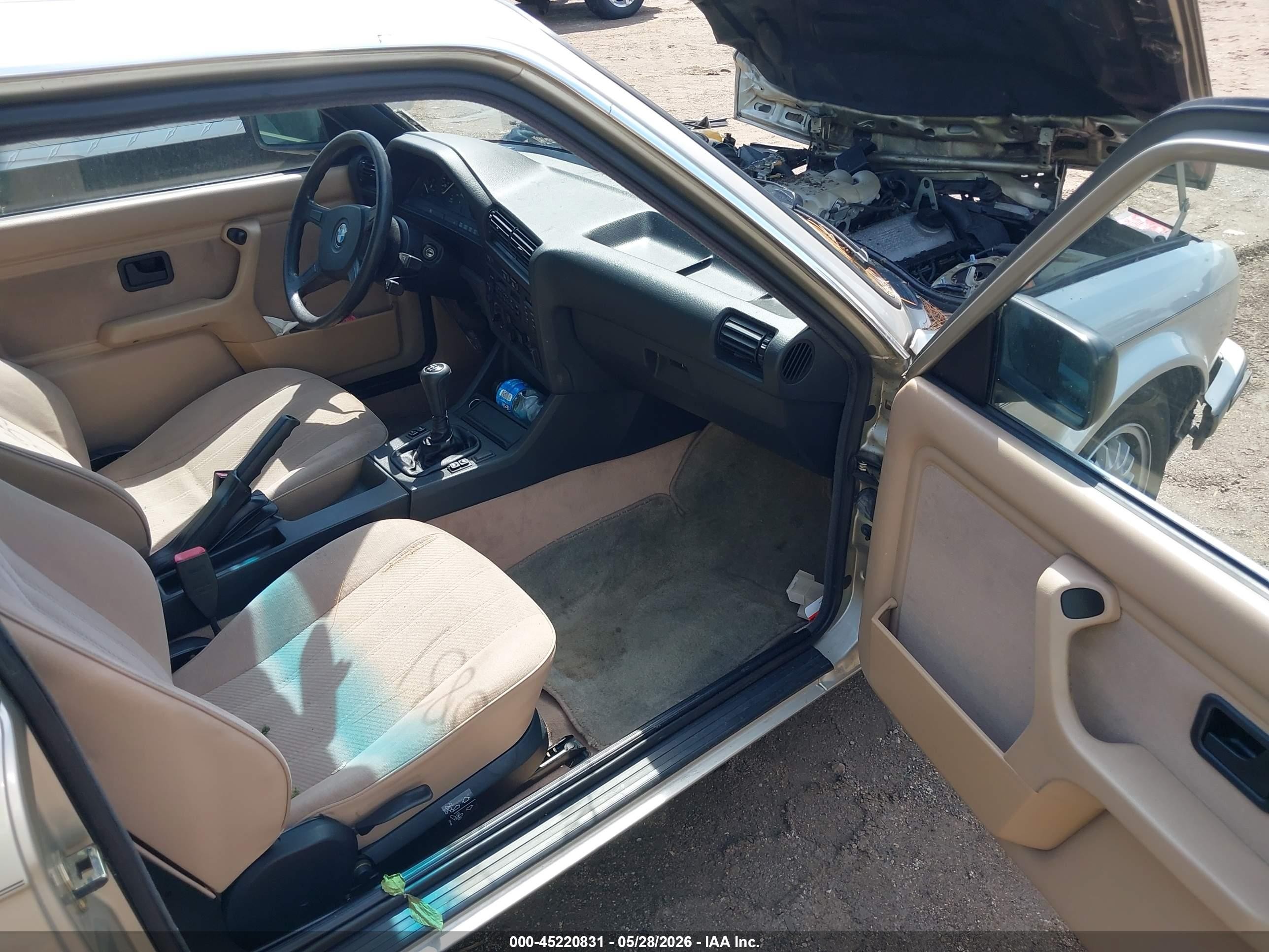 1989 Bmw 325 I Automatic/is Automatic Gold vin: WBAAA2300K4257113