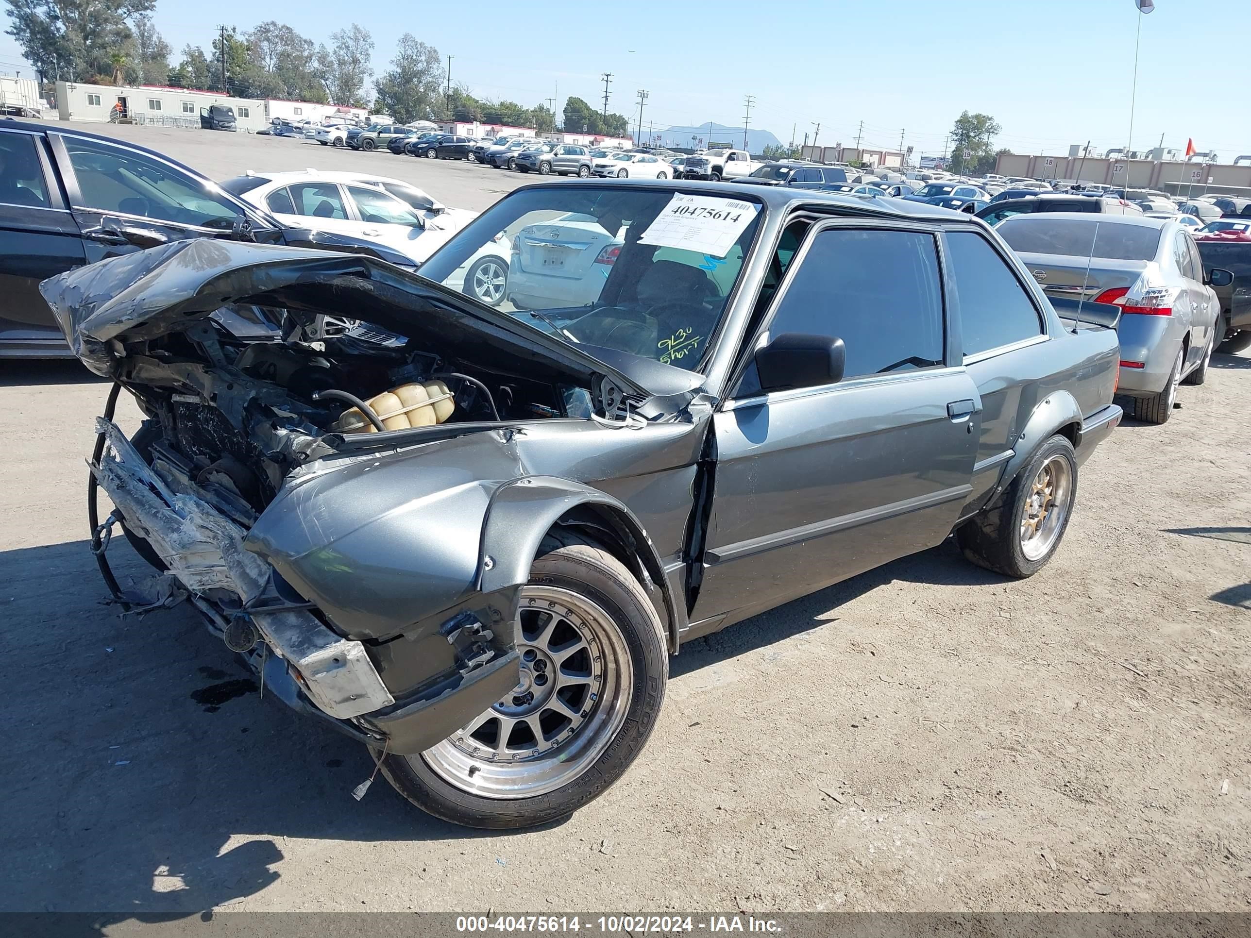 1989 Bmw 325 I Automatic/is Automatic Gray vin: WBAAA2305K4258516