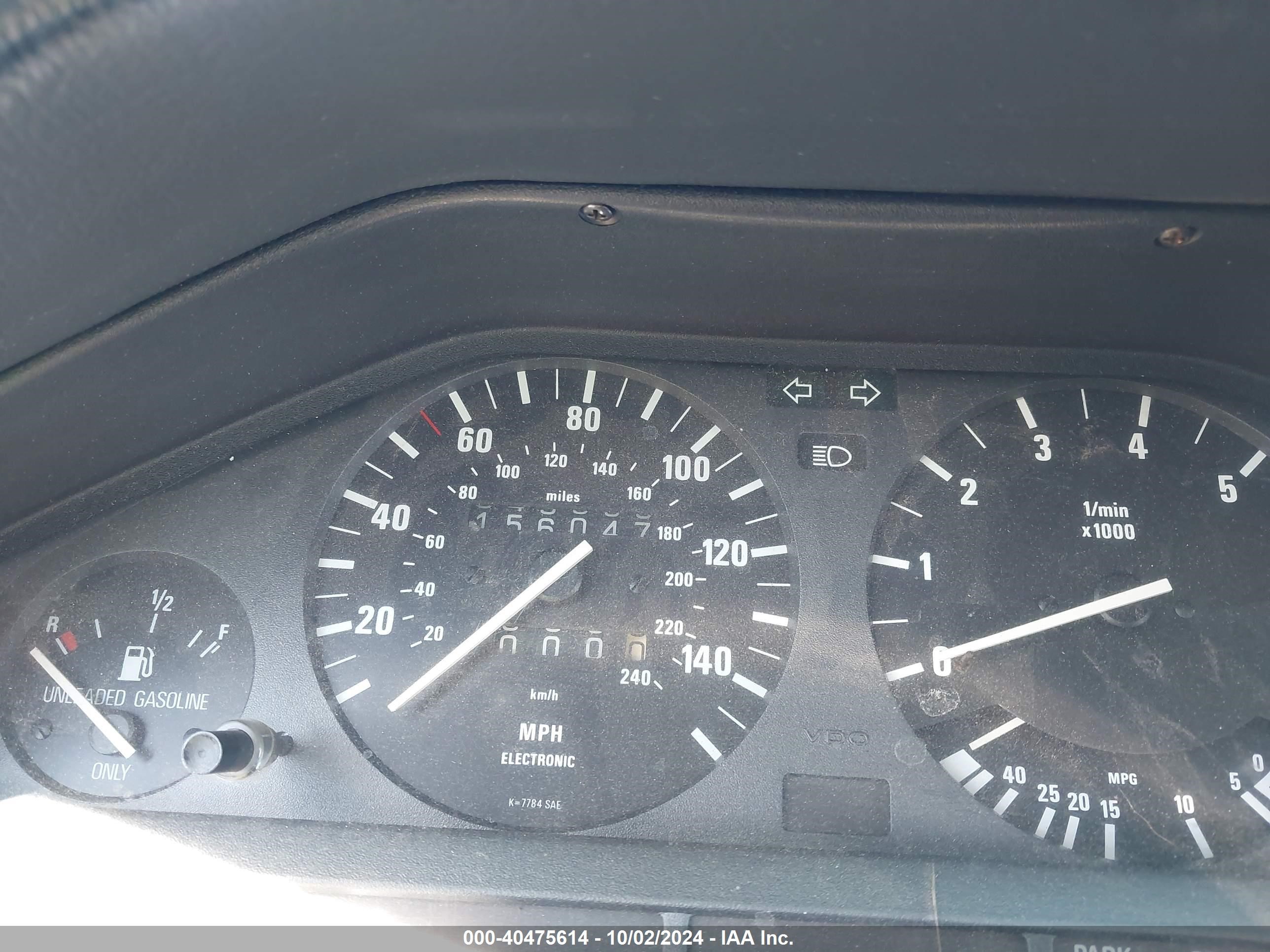 1989 Bmw 325 I Automatic/is Automatic Gray vin: WBAAA2305K4258516