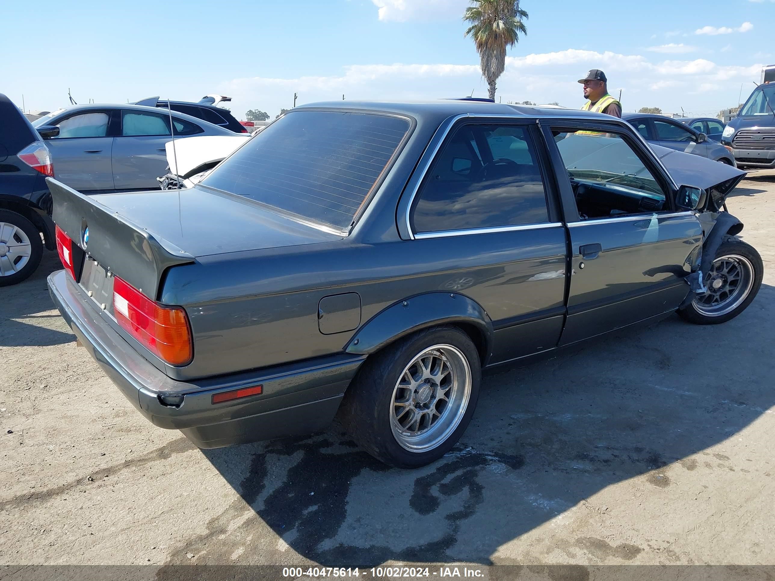 1989 Bmw 325 I Automatic/is Automatic Gray vin: WBAAA2305K4258516