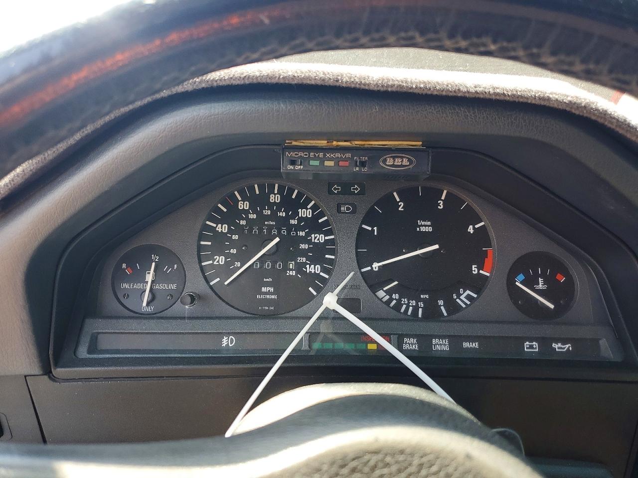 1986 Bmw 325 E Красный vin: WBAAB5401G9687207