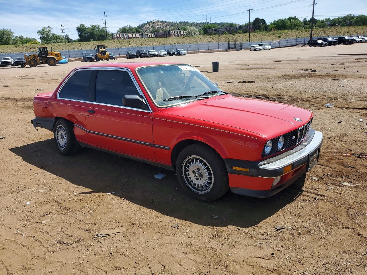 1986 Bmw 325 E Красный vin: WBAAB5401G9687207