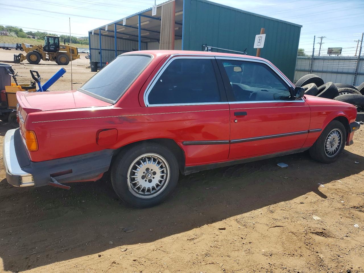1986 Bmw 325 E Красный vin: WBAAB5401G9687207