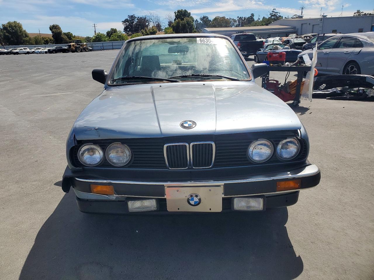 1987 Bmw 325 Base Blue vin: WBAAB5402H9698203