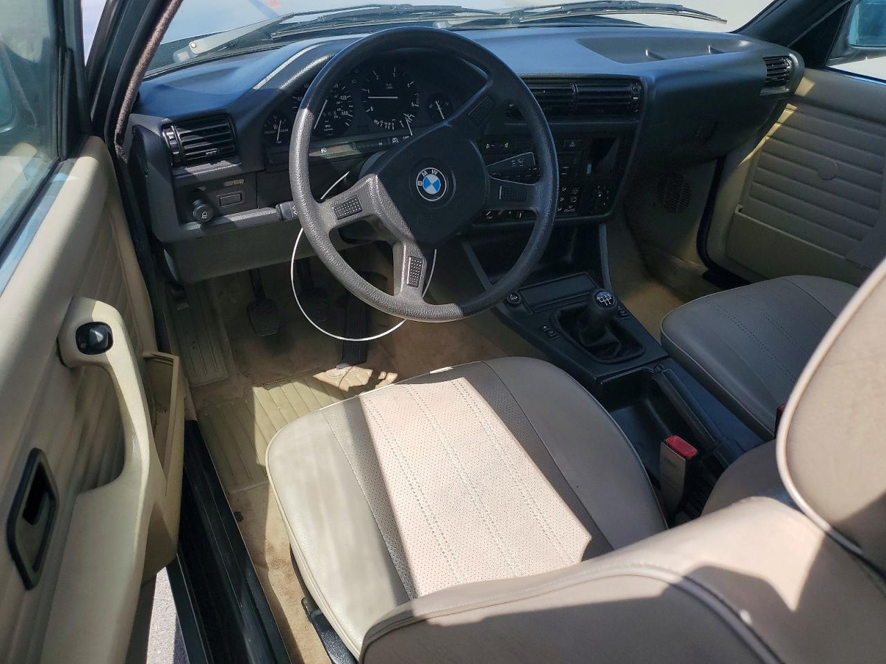 1987 Bmw 325 Base Blue vin: WBAAB5402H9698203