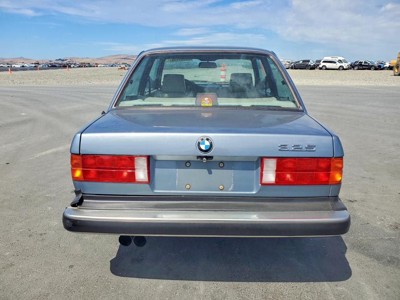1987 Bmw 325 Base Blue vin: WBAAB5402H9698203