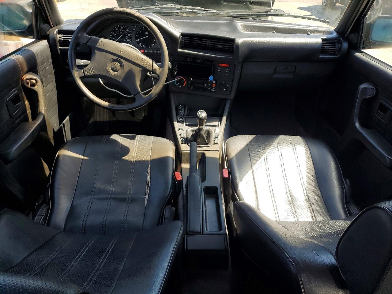 1990 Bmw 325 I Black vin: WBAAD1316LED12754