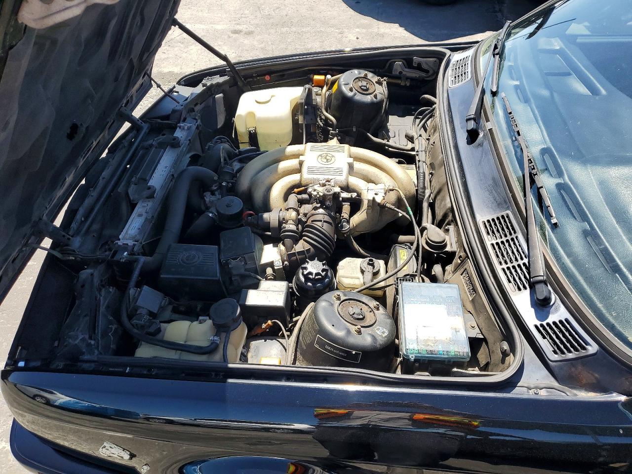 1990 Bmw 325 I Black vin: WBAAD1316LED12754