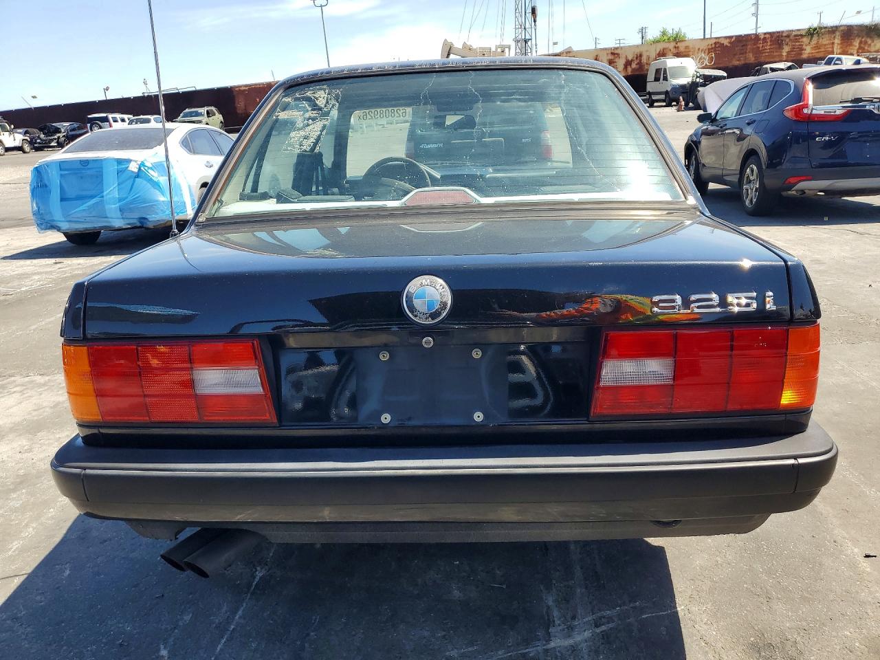 1990 Bmw 325 I Black vin: WBAAD1316LED12754