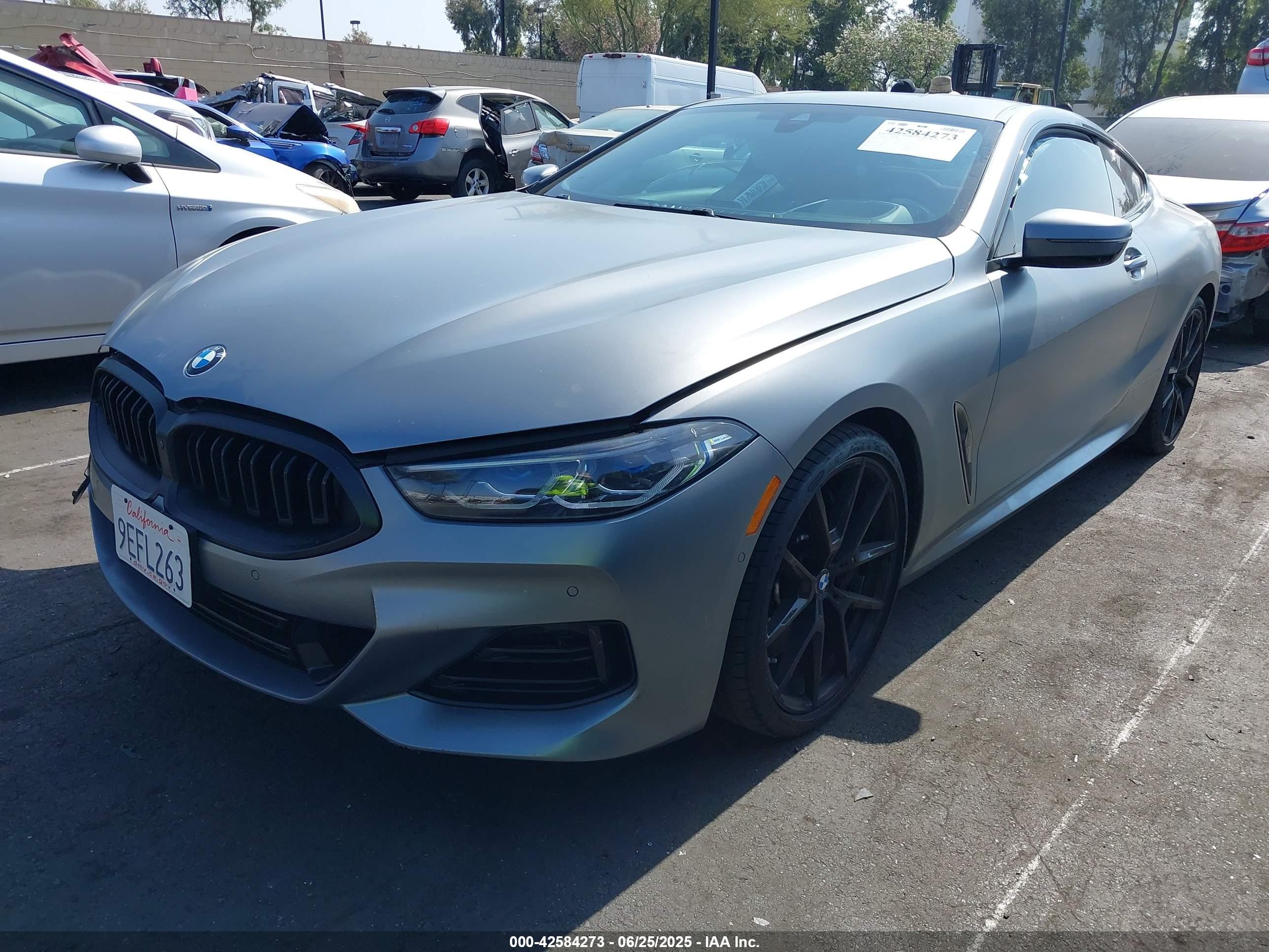 2023 Bmw 840 I Gray vin: WBAAE2C00PCM03091