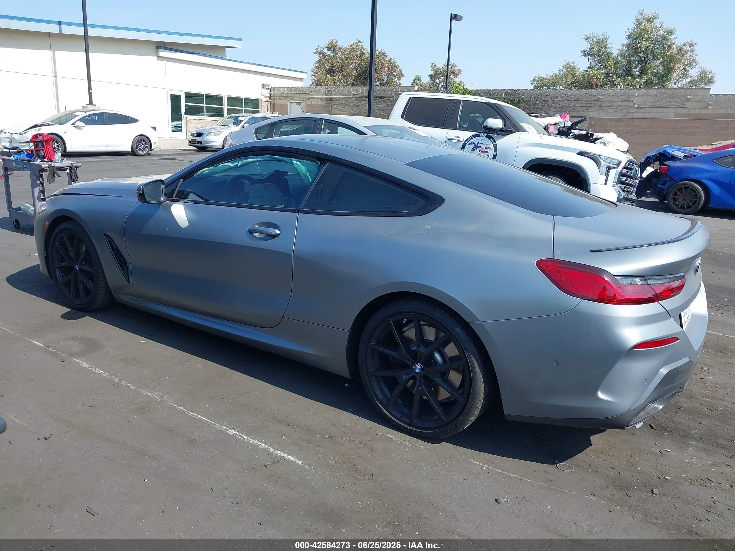 2023 Bmw 840 I Gray vin: WBAAE2C00PCM03091