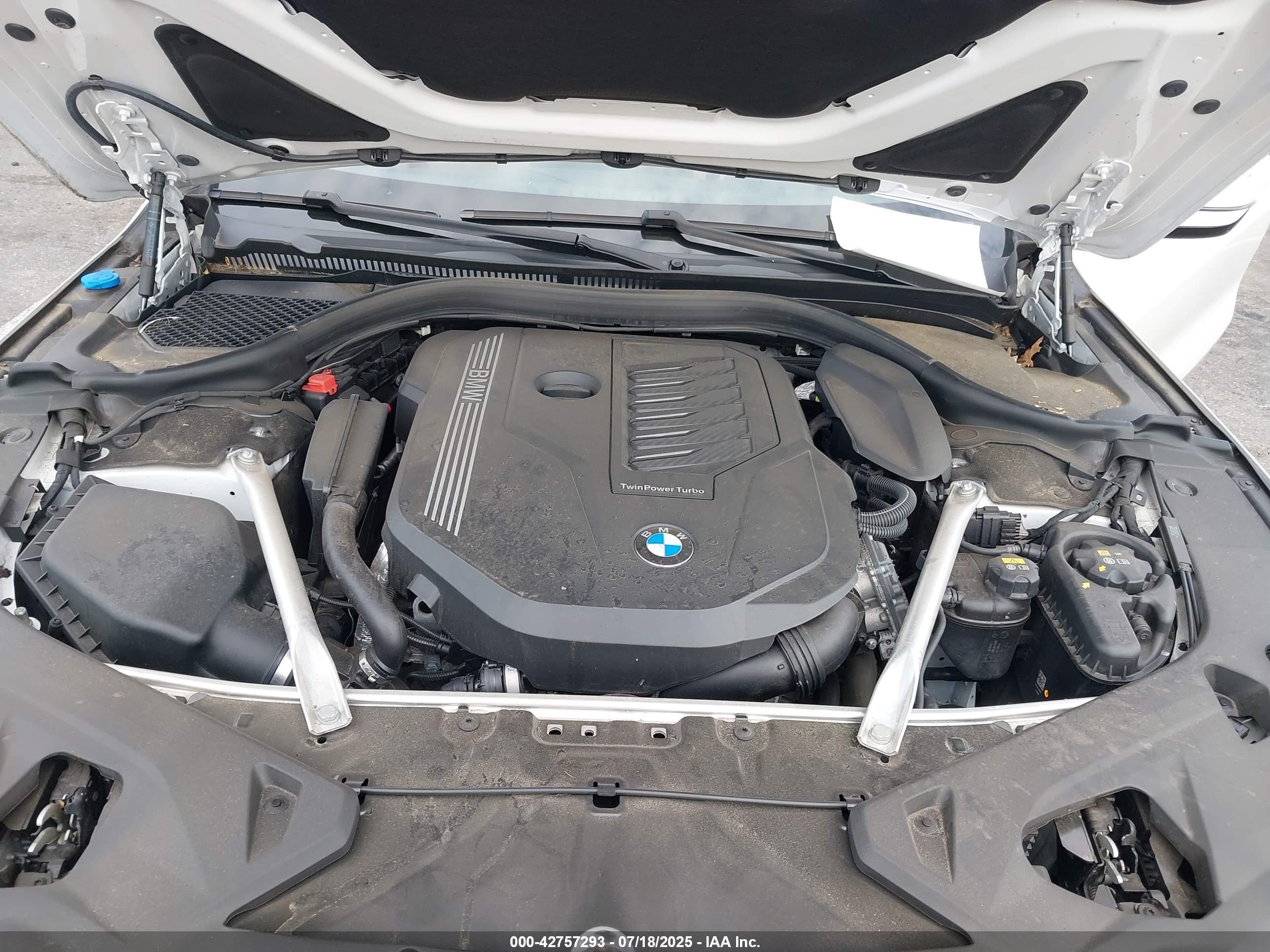 2023 Bmw 840 I Xdrive White vin: WBAAE4C03PCM11990
