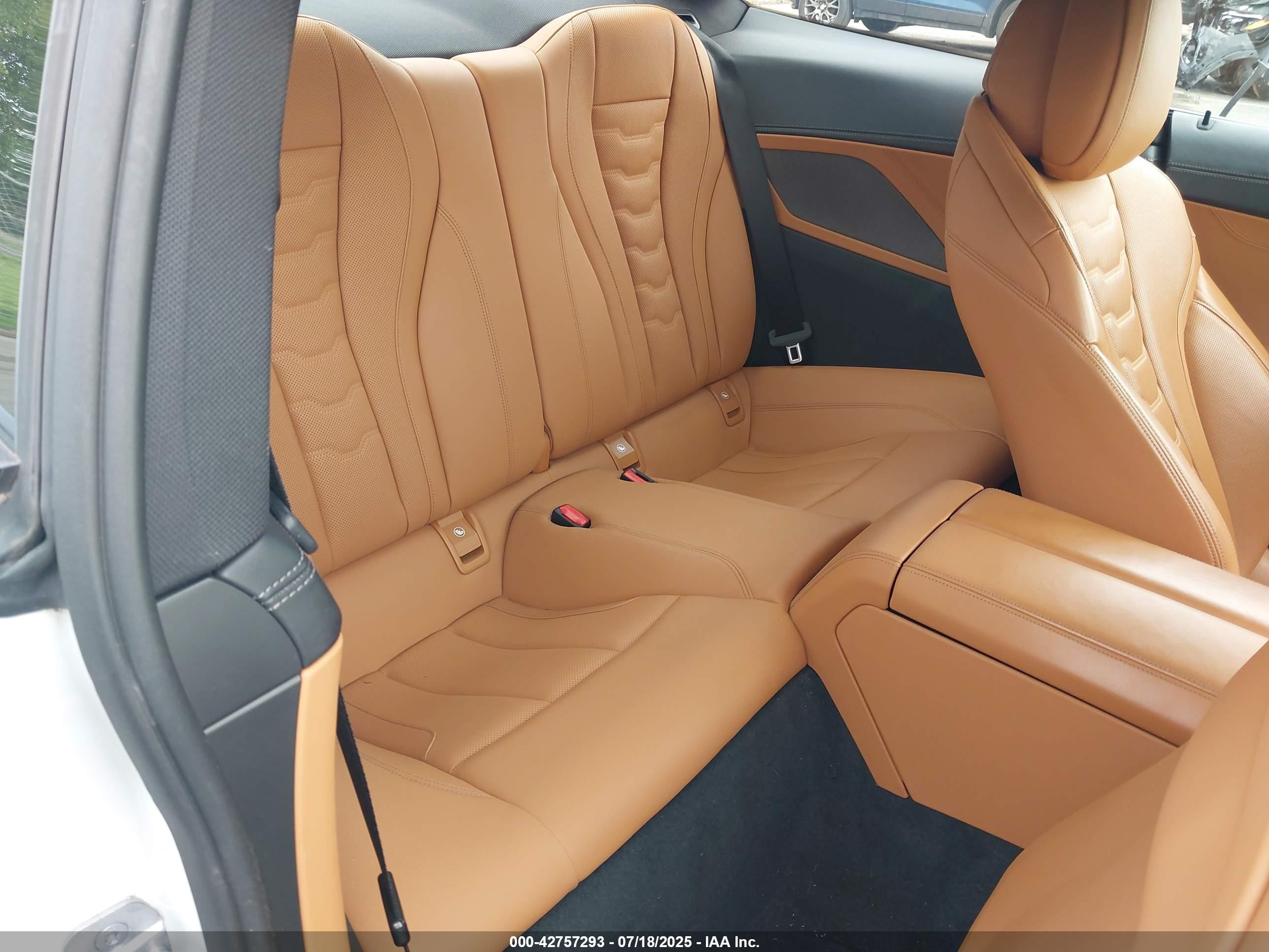 2023 Bmw 840 I Xdrive White vin: WBAAE4C03PCM11990