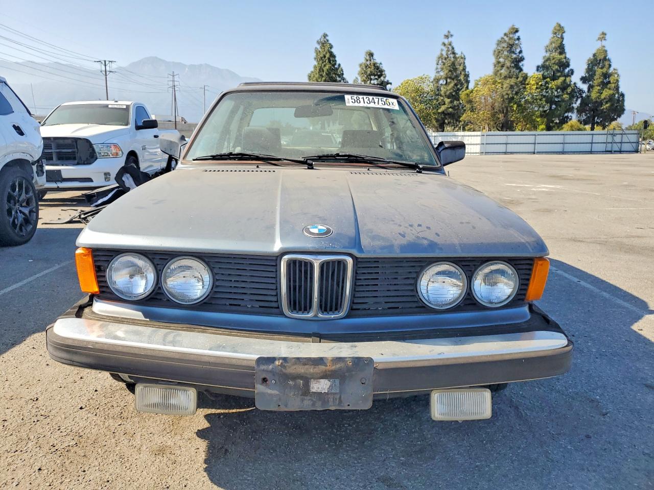 1983 Bmw 320 I Gray vin: WBAAG3307D9006146