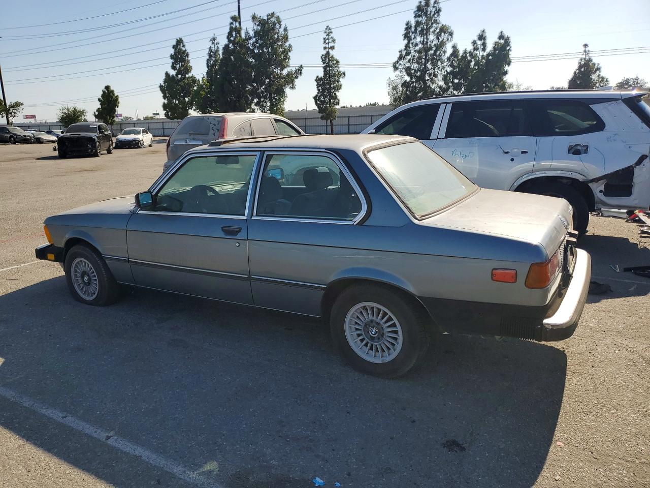 1983 Bmw 320 I Gray vin: WBAAG3307D9006146