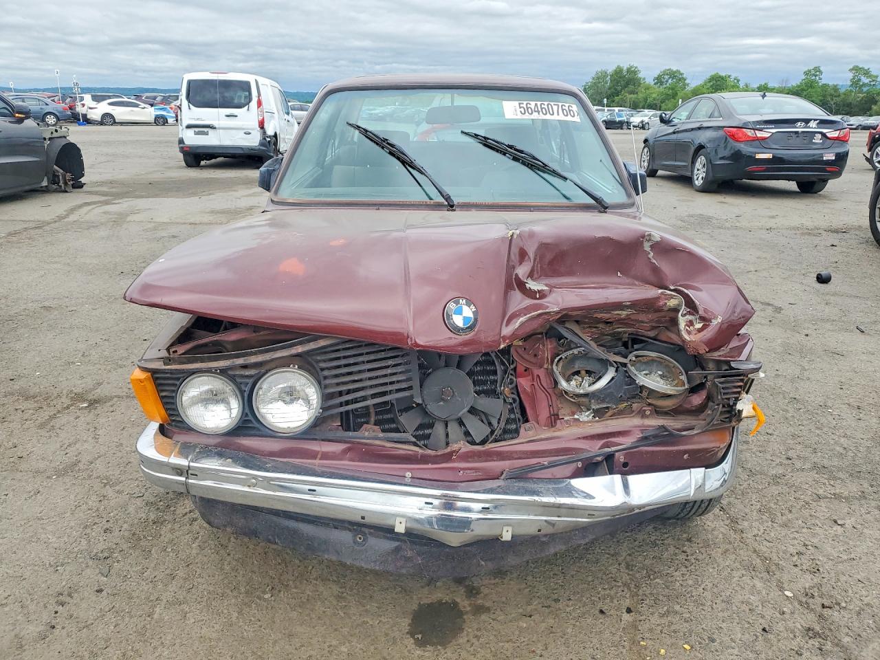 1983 Bmw 320 I Бордовый vin: WBAAG3307D9008043