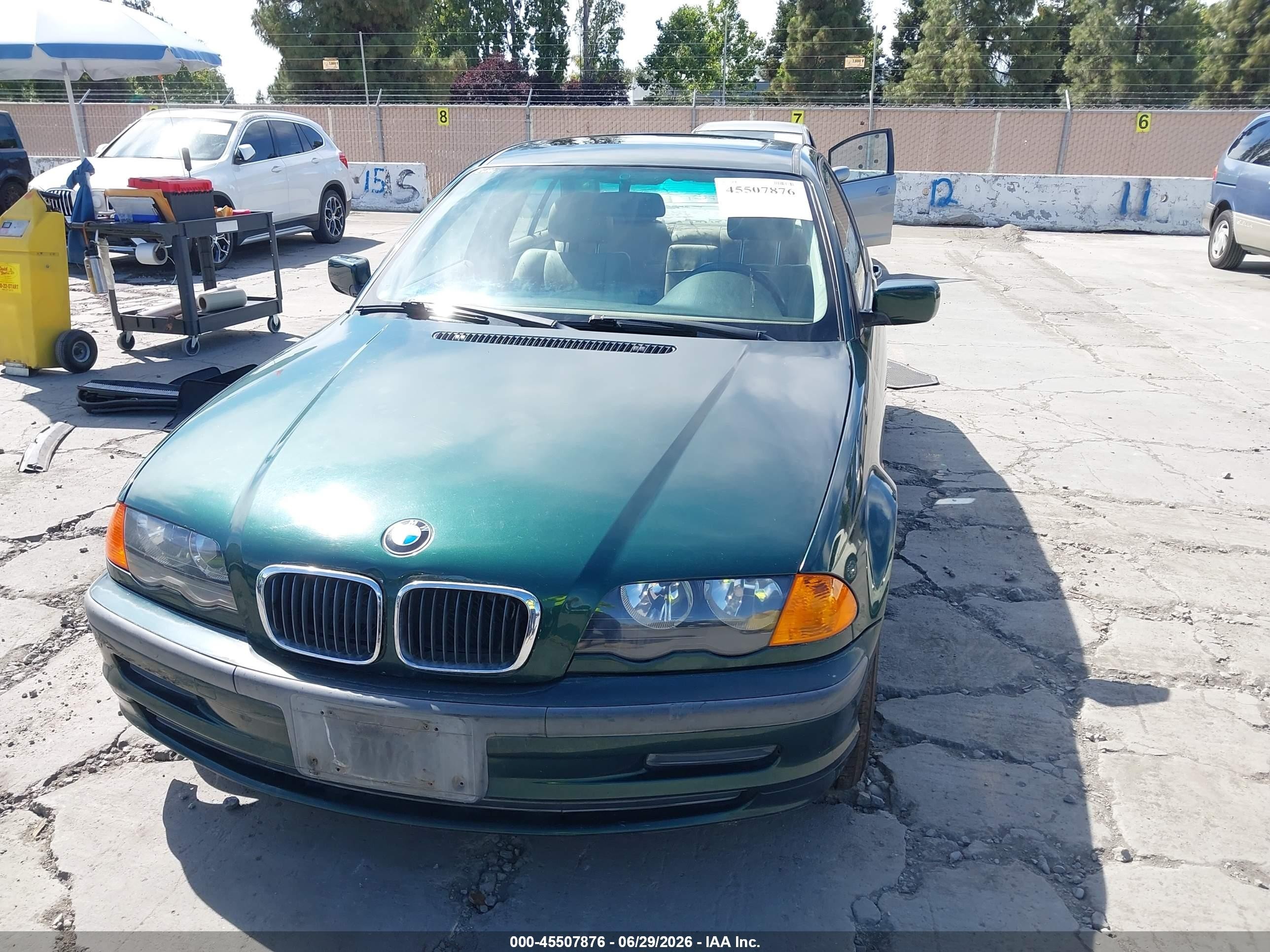 1999 Bmw 323i   Green vin: WBAAM3331XFP51225