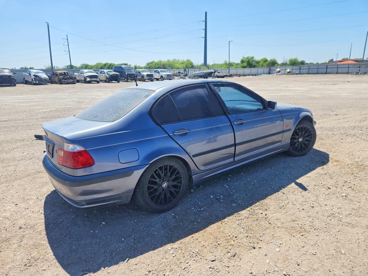 1999 Bmw 323 I Automatic Blue vin: WBAAM3334XFP58752