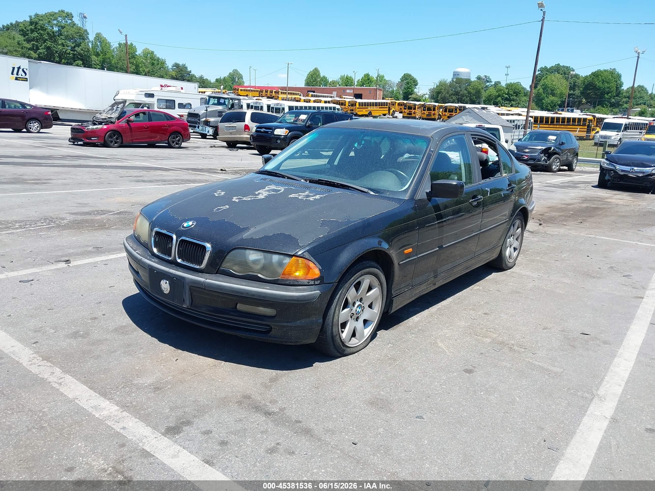 1999 Bmw 323i   Black vin: WBAAM3334XFP62347