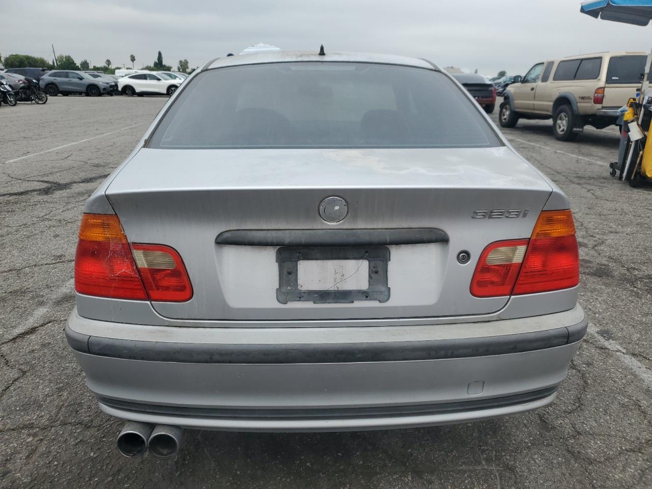 2000 Bmw 323 I Silver vin: WBAAM3336YCD57189