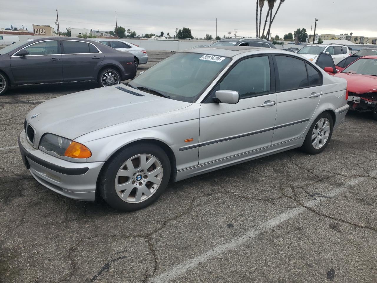 2000 Bmw 323 I Silver vin: WBAAM3336YCD57189