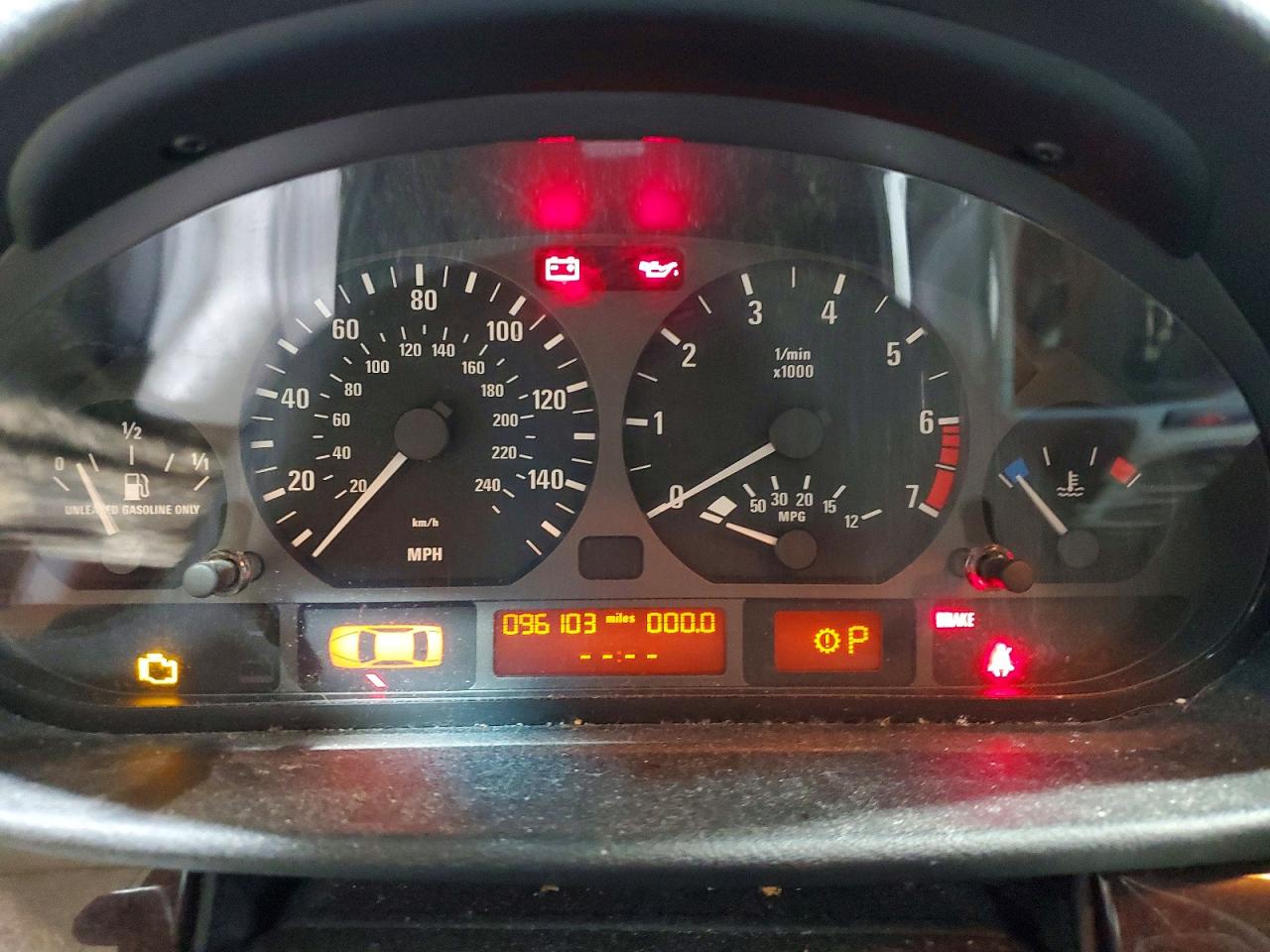 1999 Bmw 323 I Automatic Black vin: WBAAM333XXFP54723