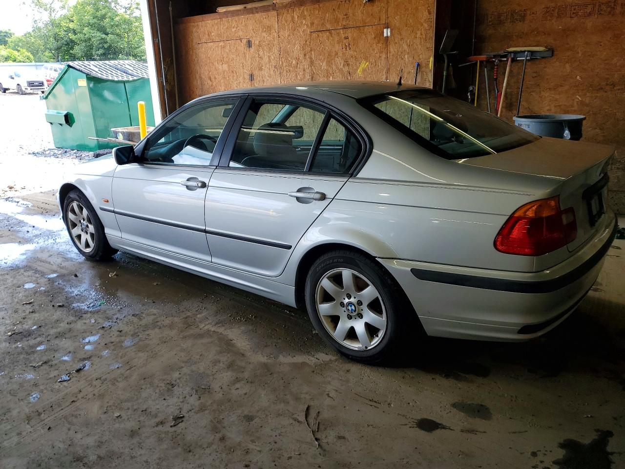 2000 Bmw 323 I Silver vin: WBAAM3341YFP75258